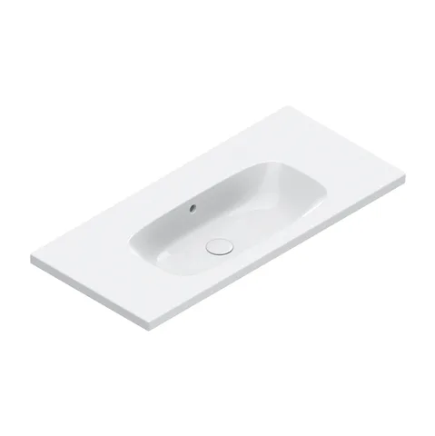 Catalano ALVEA Раковина 100x46, без отв. под смеситель, покрытие Cataglaze+, цвет белый глянцевый