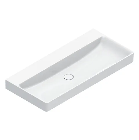 Catalano GREEN Раковина 100x47, без отв. под смеситель, покрытие Cataglaze+, цвет белый глянцевый