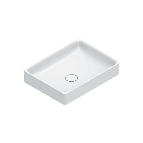 Catalano GREEN Раковина 50x38 накладная, без отв. под смеситель, покрытие Cataglaze+, цвет белый глянцевый