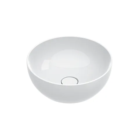 Catalano GREEN Раковина D40 h15 накладная, без отв. под смеситель, покрытие Cataglaze+, цвет белый глянцевый