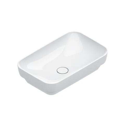 Catalano GREEN Раковина 60x38 h14 встраиваемая, без отв. под смеситель, покрытие Cataglaze+, цвет белый глянцевый