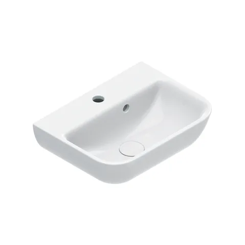 Catalano Italy Раковина 45*34, с 1 отв. под смеситель, покрытие Cataglaze+ с подготовкой для п/с , цвет белый глянцевый