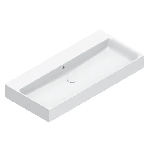 Catalano PREMIUM Раковина 100x47, без отв. под смеситель, покрытие Cataglaze+, цвет белый глянцевый