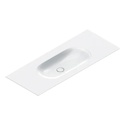 Catalano SFERA Раковина консоль 125x50, без отв. под смеситель, покрытие Cataglaze+, цвет белый глянцевый