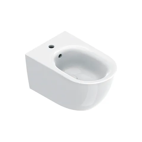 Catalano SFERA Биде подвесное 55x35, с 1 отв. под смеситель, покрытие Cataglaze+, без крепежа, цвет белый глянцевый