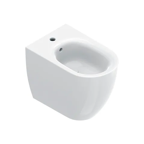 Catalano SFERA Биде напольное 55x35, с 1 отв. под смеситель, покрытие Cataglaze+, без крепежа, цвет белый глянцевый