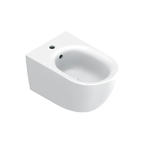 Catalano SFERA Биде подвесное 55x35, с 1 отв. под смеситель, покрытие Cataglaze+, без крепежа, цвет белый матовый