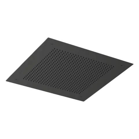ALMAR Встраиваемый верхний душ 38х38 см, 1 режим, цвет Black Absolute Brushed PVD (спец.цена из наличия)