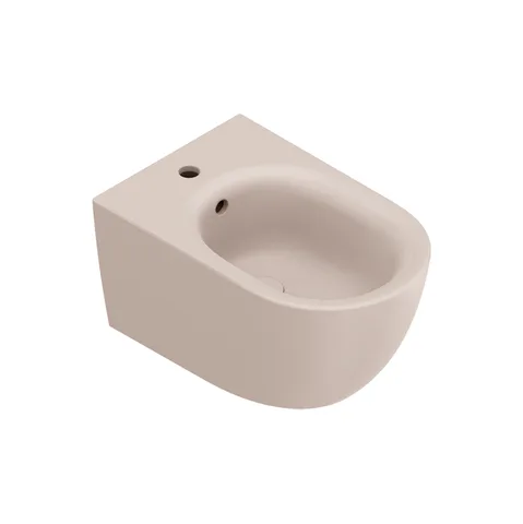 Catalano SFERA Биде подвесное 55x35, с 1 отв. под смеситель, покрытие Cataglaze+, без крепежа, цвет Seta Satinato
