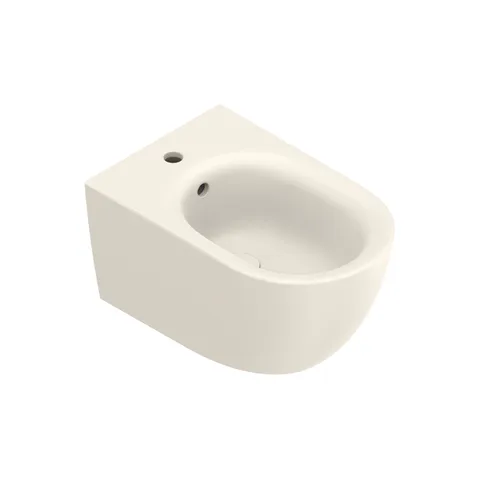 Catalano SFERA Биде подвесное 55x35, с 1 отв. под смеситель, покрытие Cataglaze+, без крепежа, цвет Lino Satinato