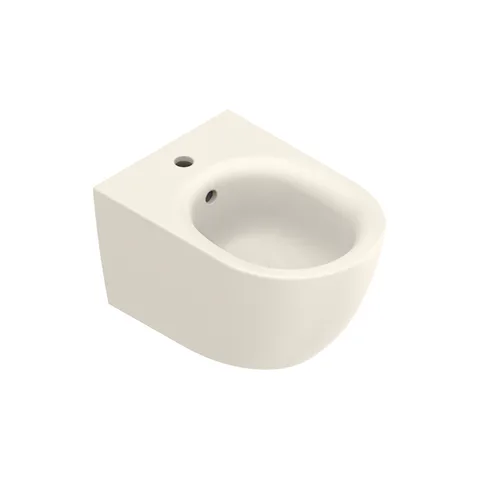 Catalano SFERA Биде подвесное 50x35, с 1 отв. под смеситель, покрытие Cataglaze+, без крепежа, цвет Lino Satinato