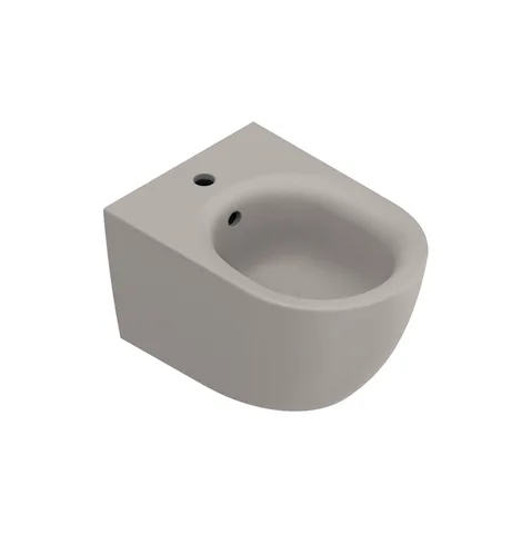 Catalano SFERA Биде подвесное 50x35, с 1 отв. под смеситель, покрытие Cataglaze+, без крепежа, цвет Tortora Satinato