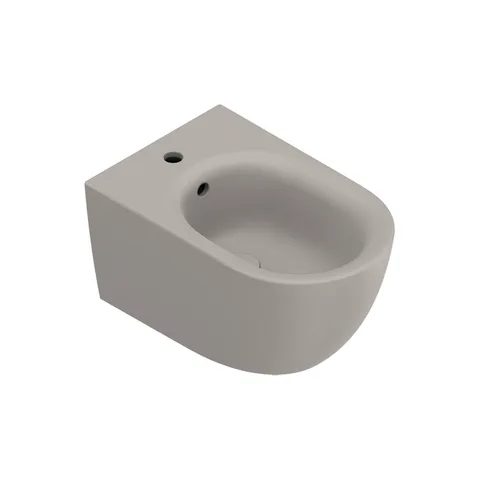 Catalano SFERA Биде подвесное 55x35, с 1 отв. под смеситель, покрытие Cataglaze+, без крепежа, цвет Tortora Satinato