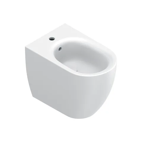 Catalano SFERA Биде напольное 55x35, с 1 отв. под смеситель, покрытие Cataglaze+, без крепежа, цвет белый матовый