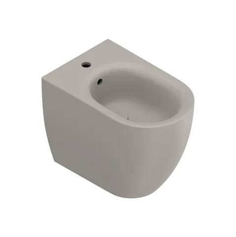 Catalano SFERA Биде напольное 54x35, с 1 отв. под смеситель, покрытие Cataglaze+, без крепежа, цвет Tortora Satinato
