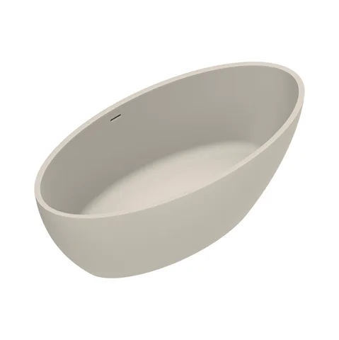 Catalano SOLID Ванна  165x80h52 с переливом, сифон в комплекте, цвет Sabbia Satinato