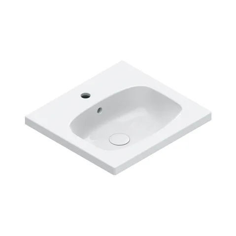 Catalano ALVEA Раковина 50x46, с 1 отв. под смеситель, покрытие Cataglaze+, цвет белый глянцевый