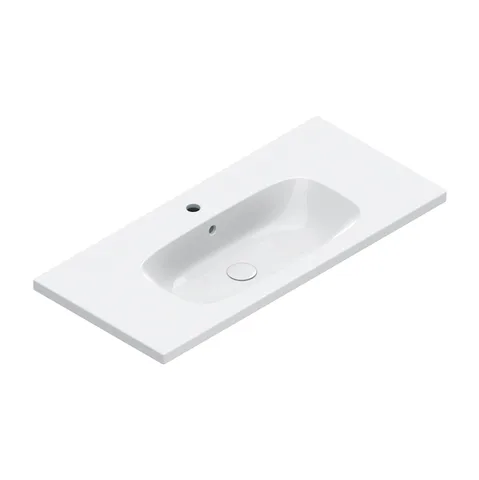 Catalano ALVEA Раковина 100x46, с 1 отв. под смеситель, покрытие Cataglaze+, цвет белый глянцевый