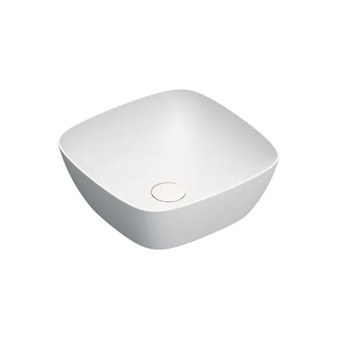 Catalano ALVEA Раковина 40x40 накладная, без отв. под смеситель, покрытие Cataglaze+, цвет белый матовый