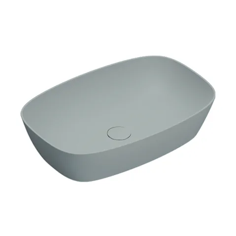 Catalano ALVEA Раковина 60x40 накладная, без отв. под смеситель, покрытие Cataglaze+, цвет Aqua Satinato
