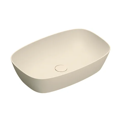 Catalano ALVEA Раковина 60x40 накладная, без отв. под смеситель, покрытие Cataglaze+, цвет Lino Satinato