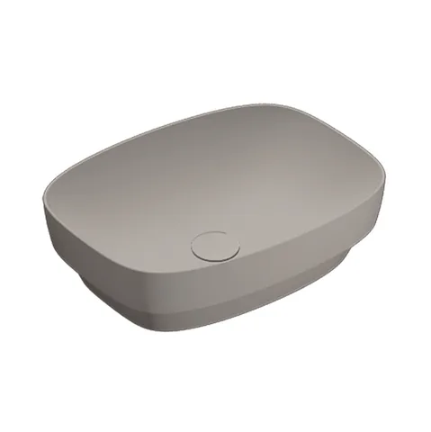 Catalano ALVEA Раковина 50x38 встраиваемая, без отв. под смеситель, покрытие Cataglaze+, цвет Tortora Satinato