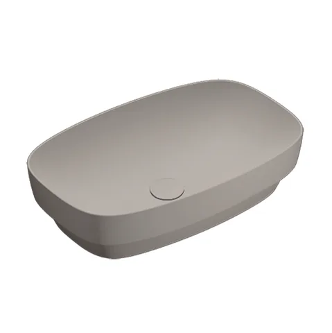 Catalano ALVEA Раковина 60x38 встраиваемая, без отв. под смеситель, покрытие Cataglaze+, цвет Tortora Satinato