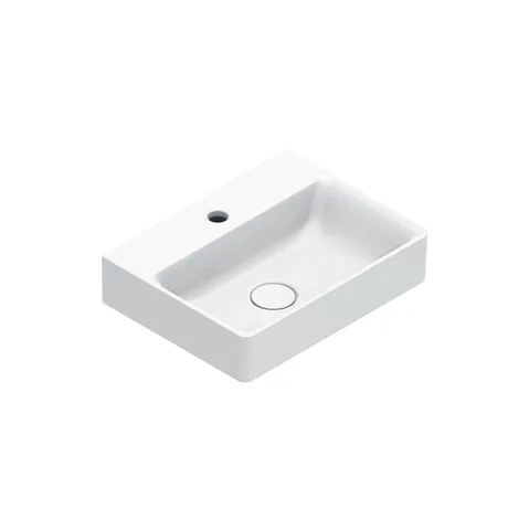 Catalano GREEN Раковина 45x35, с 1 отв. под смеситель, покрытие Cataglaze+, цвет белый глянцевый