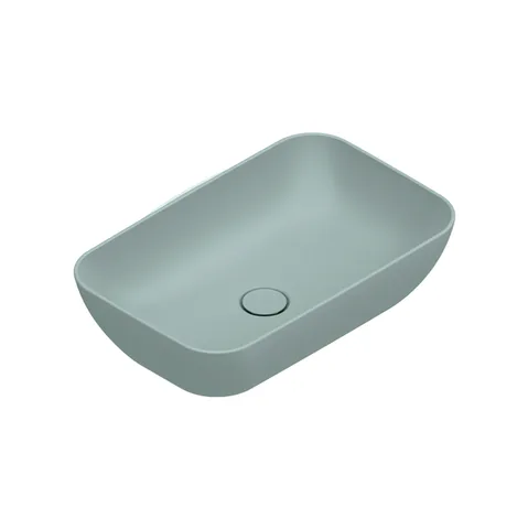 Catalano GREEN Раковина 60x38 h15 накладная, без отв. под смеситель, покрытие Cataglaze+, цвет Aqua Satinato