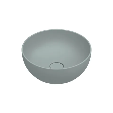 Catalano GREEN Раковина D40 h15 накладная, без отв. под смеситель, покрытие Cataglaze+, цвет Aqua Satinato