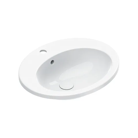 Catalano Italy Раковина 57x47 встраиваемая, с 1 отв. под смеситель, покрытие Cataglaze+, цвет белый глянцевый