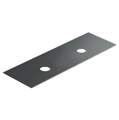 Catalano Столешница керамическая 150x50 , под две раковины, цвет черный матовый