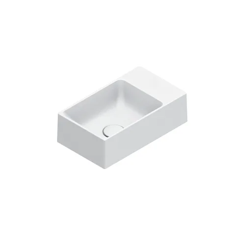 Catalano PREMIUM Раковина 40x23, без отв. под смеситель, покрытие Cataglaze+, цвет белый матовый