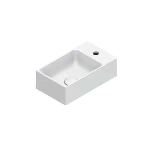 Catalano PREMIUM Раковина 40x23, с 1 отв. под смеситель, покрытие Cataglaze+ , цвет белый матовый