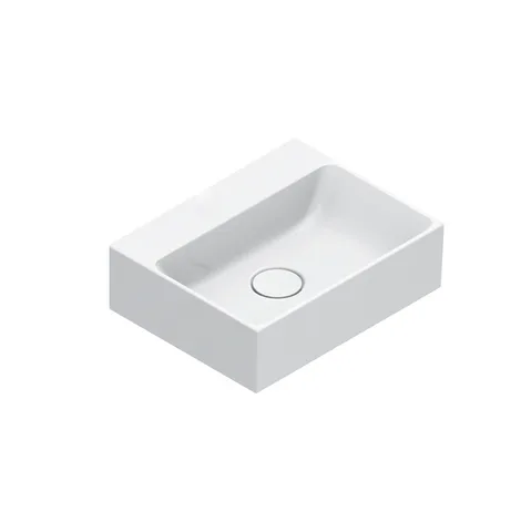 Catalano PREMIUM Раковина 40x32, без отв. под смеситель, покрытие Cataglaze+, цвет белый глянцевый