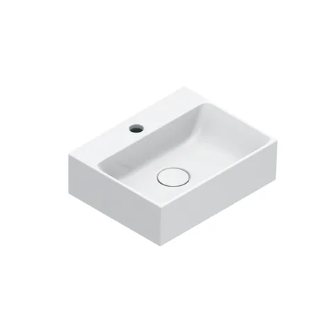 Catalano PREMIUM Раковина 40x32, с 1 отв. под смеситель, покрытие Cataglaze+, цвет белый глянцевый