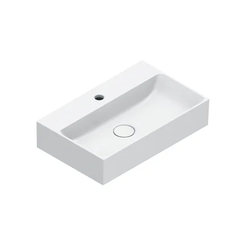 Catalano PREMIUM Раковина 55x35, с 1 отв. под смеситель, покрытие Cataglaze+, цвет белый глянцевый