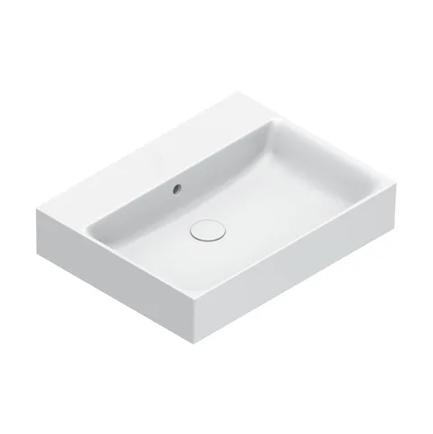 Catalano PREMIUM Раковина 60x47, без отв. под смеситель, покрытие Cataglaze+, цвет белый матовый