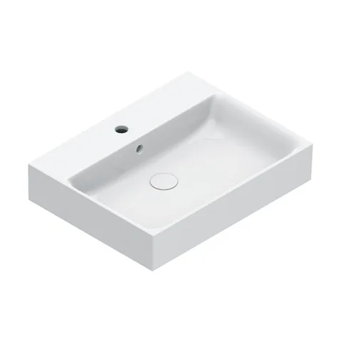 Catalano PREMIUM Раковина 60x47, с 1 отв. под смеситель, покрытие Cataglaze+, цвет белый глянцевый