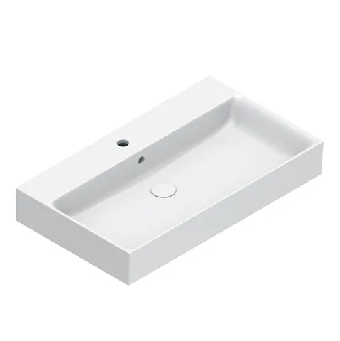 Catalano PREMIUM Раковина 80x47, с 1 отв. под смеситель, покрытие Cataglaze+ , цвет белый матовый