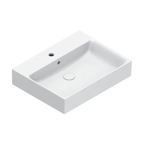 Catalano PREMIUM Раковина 60x47, с 1 отв. под смеситель, покрытие Cataglaze+ , цвет белый матовый