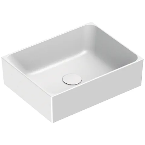 Catalano PREMIUM Раковина 45x35 накладная, без отв. под смеситель, покрытие Cataglaze+, цвет белый матовый