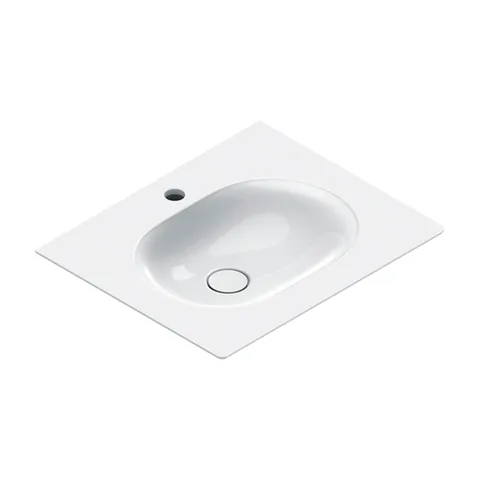 Catalano SFERA Раковина консоль 60x50, с 1 отв. под смеситель, покрытие Cataglaze+, цвет белый глянцевый