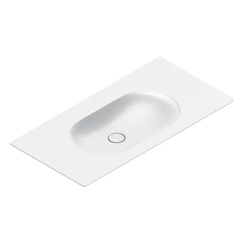 Catalano SFERA Раковина консоль 100x50, без отв. под смеситель, покрытие Cataglaze+, цвет белый матовый
