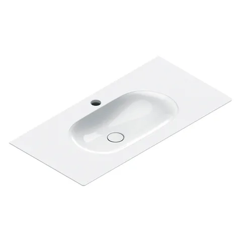 Catalano SFERA Раковина консоль 100x50, с 1 отв. под смеситель, покрытие Cataglaze+, цвет белый глянцевый