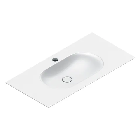 Catalano SFERA Раковина консоль 100x50, с 1 отв. под смеситель, покрытие Cataglaze+ , цвет белый матовый