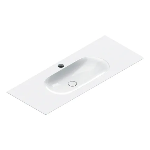 Catalano SFERA Раковина консоль 125x50, с 1 отв. под смеситель, покрытие Cataglaze+, цвет белый глянцевый