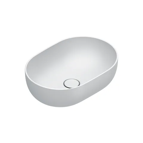 Catalano SFERA Раковина 50x35 h16 накладная, без отв. под смеситель, покрытие Cataglaze+, цвет белый матовый