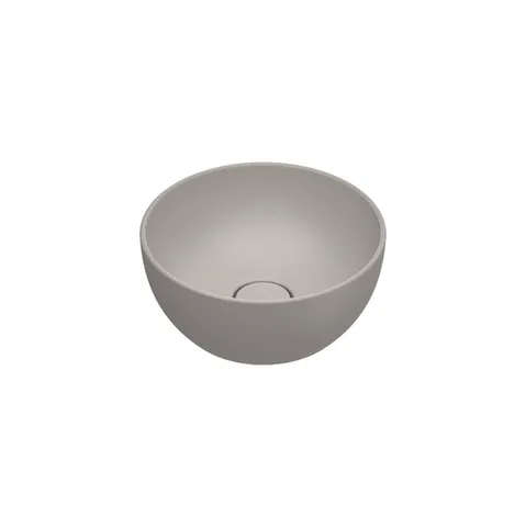 Catalano SFERA Раковина D32 h14 накладная, без отв. под смеситель, покрытие Cataglaze+, цвет Tortora Satinato