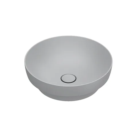 Catalano SFERA Раковина D45 h14 встраиваемая, без отв. под смеситель, покрытие Cataglaze+, цвет Cemento Satinato